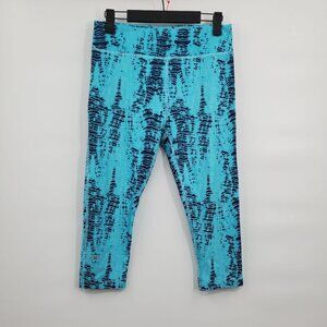 Under Armour Heatgear Compression Cropped Capri Leggings Women Size Medium Gym